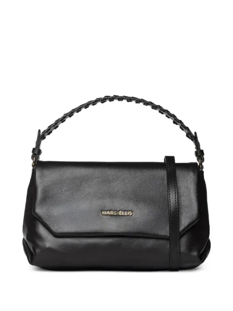 Marc Ellis Elodie braided-handle shoulder bag Black ELODIEMSALT