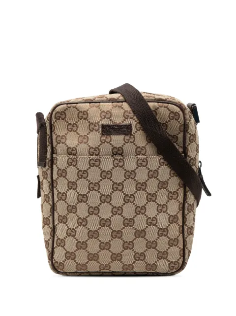 Gucci Pre-Owned 2000-2015 GG Canvas crossbody bag Neutrals J99FBG03Z4QYGD0A