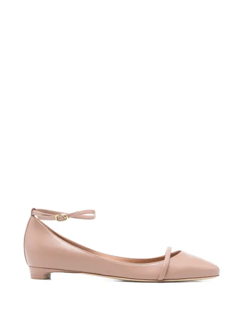 Malone Souliers Mary pointed-toe ballet flats Pink MARY105