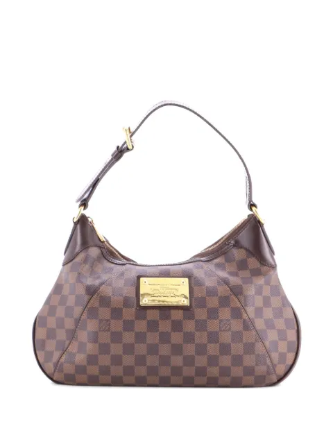 Louis Vuitton Pre-Owned Thames Handbag Damier GM hobo bag Brown 49FIYBU3FM1SBF6G