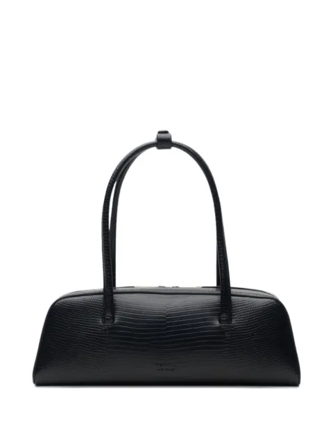 Freja NYC Mercer lizard-effect tote bag Black SS24MER
