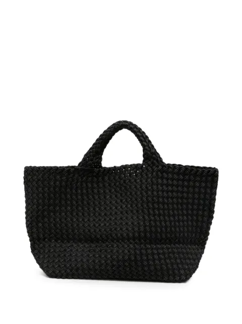 NAGHEDI large St Barths double-weave tote bag Black SN03014YG