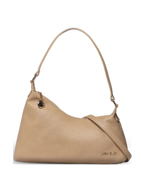 Marc Ellis Wynn grained leather shoulder bag Neutrals WYNNMDOLT