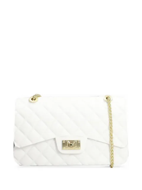 Marc Ellis Falcon quilted shoulder bag White FLATFALCONM26