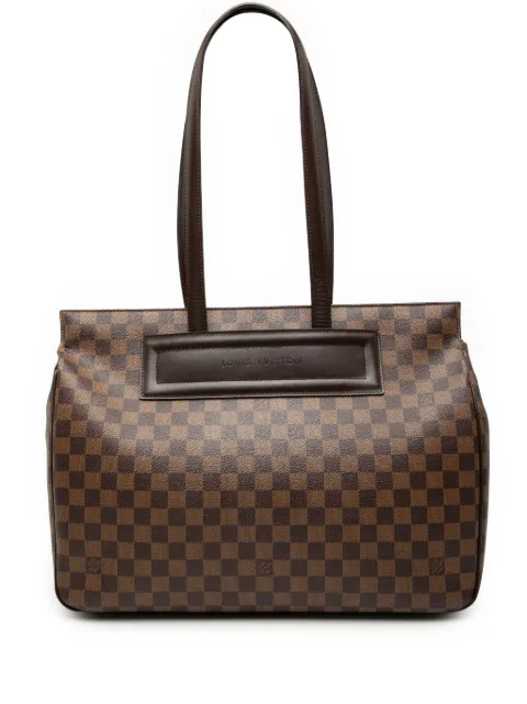 Louis Vuitton Pre-Owned 2001 Damier Ebene Parioli GM tote bag Brown VMAEGUG0BE8Y7U5K