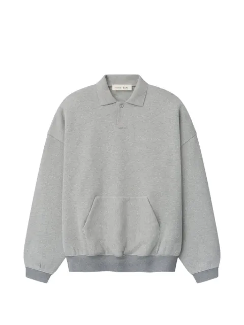 FEAR OF GOD ESSENTIALS Signature 90s polo sweater Grey 192SP264373F