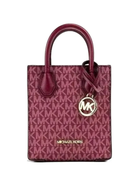 Michael Kors mini Mercer monogram-print tote bag Red 35T1GM9C0IMULBERRYMULTI