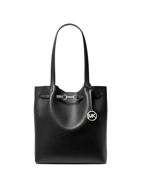 Michael Kors large Carson leather tote bag Black 35S5S2Z