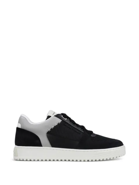 Emporio Armani panelled mesh sneakers Black EM004838AF24321