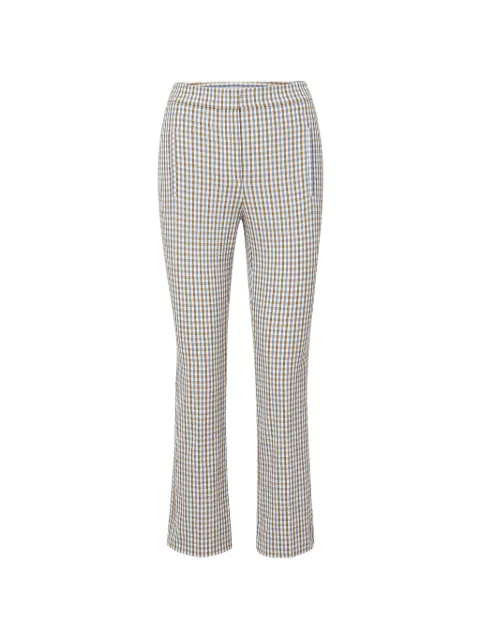 Veronica Beard Arte flared trousers White 2604CO19660360