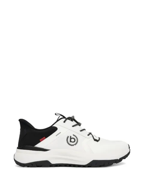 Bugatti panelled toggle-fastening sneakers White 322AVL0169002000