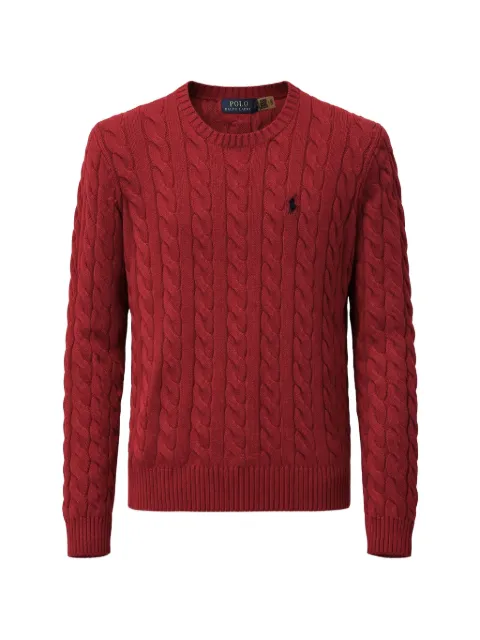 Polo Ralph Lauren cable-knit sweater Red 710918998002