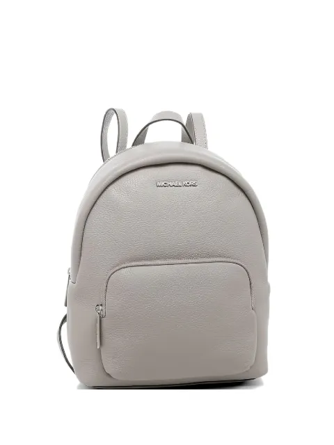 Michael Kors Erin pebbled leather backpack Grey 35T0SERB2L