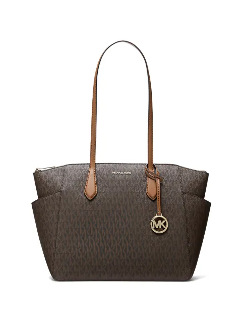 Michael Kors Marilyn monogram-print tote bag Brown 35F5G6AT2B
