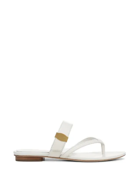 Veronica Beard Salva Dash flat sandals White SALVADASH