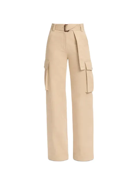 Elie Saab belted cargo pants Neutrals P0173NR26PO024
