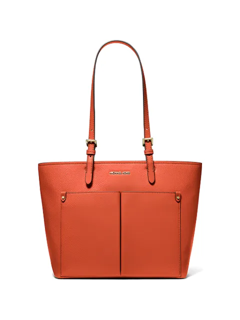 Michael Kors Jet Set travel pocket tote bag Orange 35F3GTVT8B