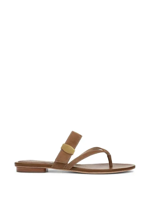 Veronica Beard Salva Dash flat sandals Brown SALVADASH