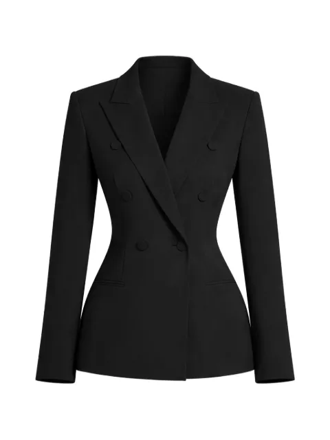 Elie Saab Cady double-breasted tailored blazer Black J0201NR26VIW04