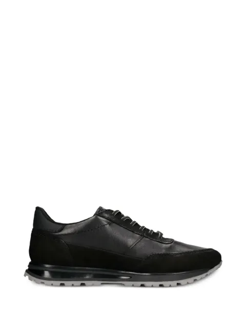 Bugatti panelled logo-print sneakers Black 332AG81035101010