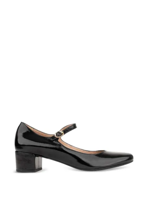 SERGIO MORETTI FIRENZE almond toe heeled pumps Black 602025206