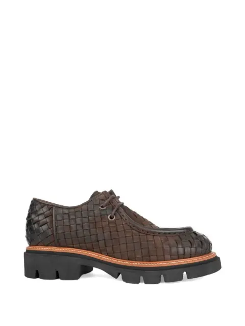 SERGIO MORETTI FIRENZE lace-up loafers Brown 601525210