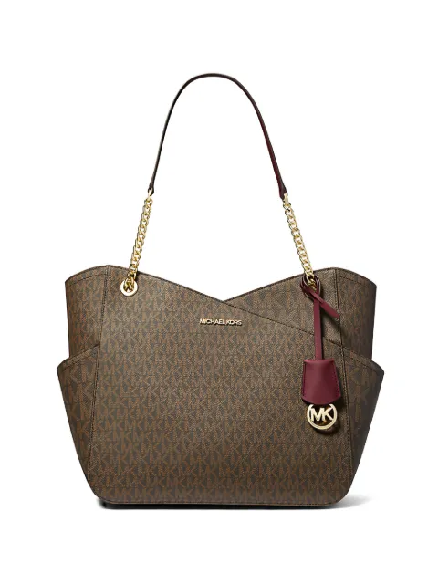Michael Kors Jet Set monogram tote bag Brown 35F1GTVT3B