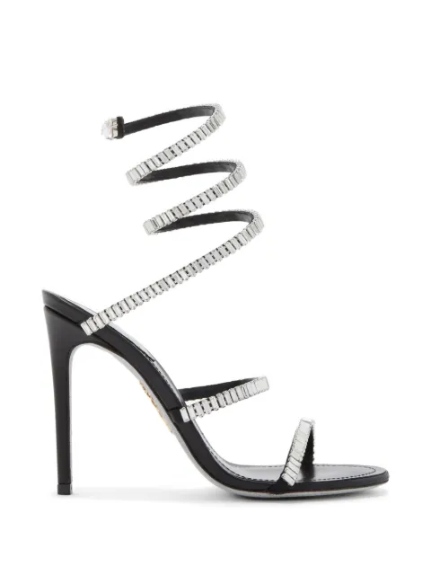 René Caovilla Cleo crystal-embellished sandals Black C12674105NA01V065