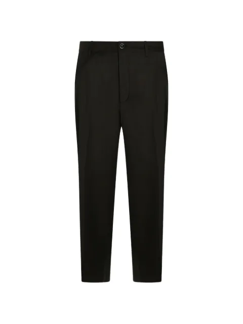 Nine In The Morning pressed-crease stretch trousers Brown AP72V19CIOCCOLATO