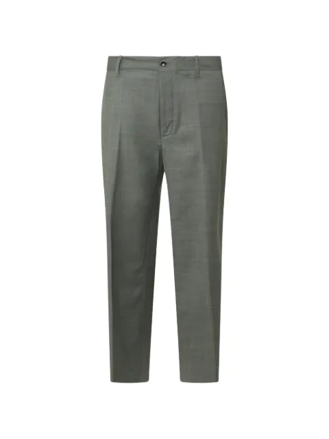 Nine In The Morning pressed-crease stretch trousers Grey AP72V19IRON