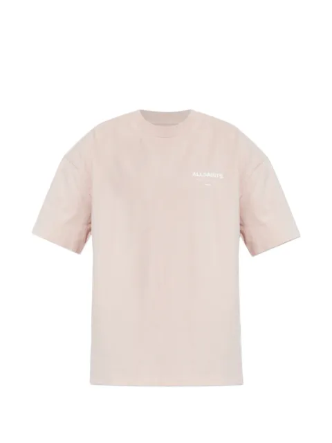 AllSaints Underground logo-print T-shirt Pink M071PB