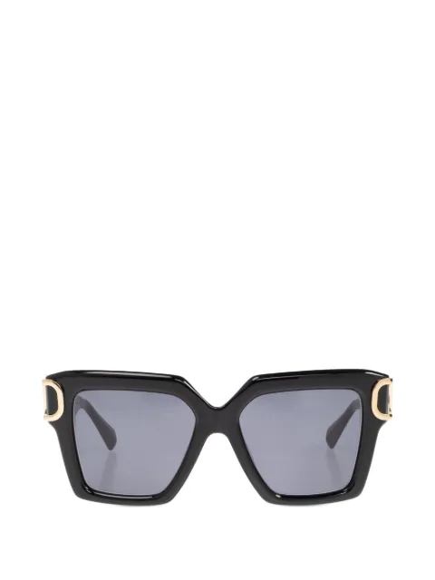 VALENTINO GARAVANI EYEWEAR oversized-frame sunglasses Black VLS107E550