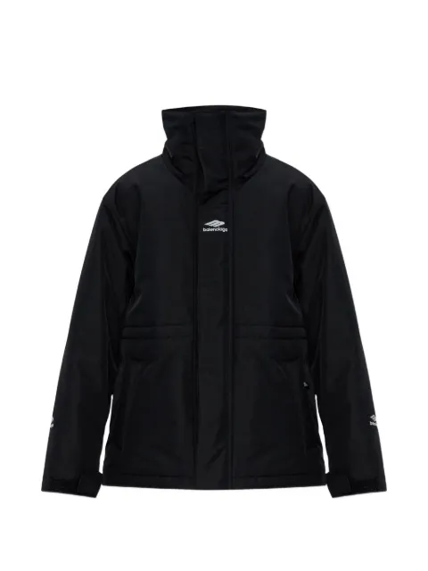 Balenciaga logo-embroidered jacket Black 857743TPO41