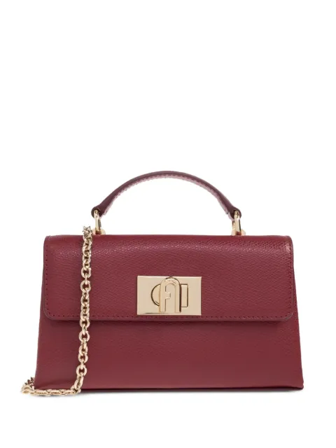 Furla 1927 Mini leather tote bag Red WE00423ARE000