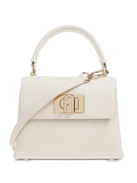 Furla 1927 leather tote bag White WB00109ARE0007