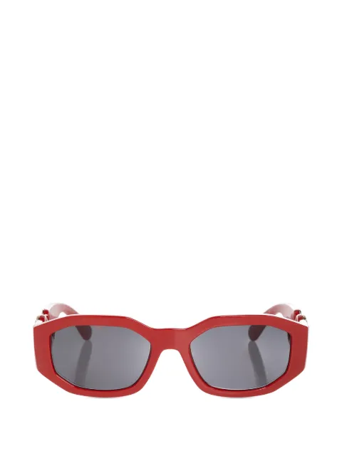 Versace Medusa Biggie geometric-frame sunglasses Red 0VE43610
