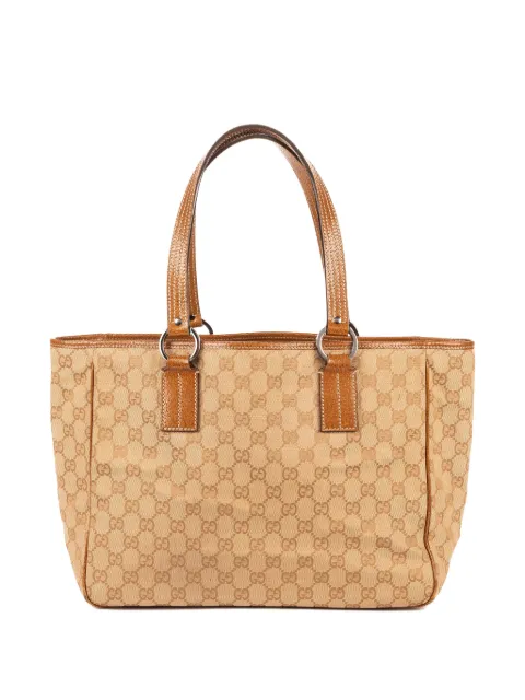 Gucci Pre-Owned GG Canvas tote bag Neutrals 113017002404