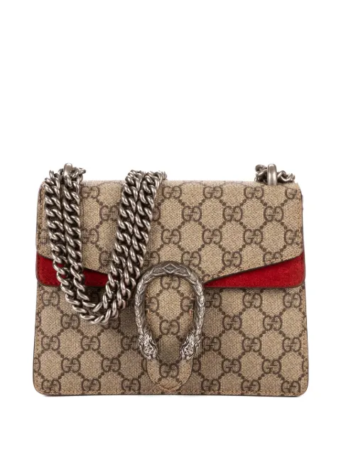 Gucci Pre-Owned Dionysus GG Supreme shoulder bag Neutrals 421970498879