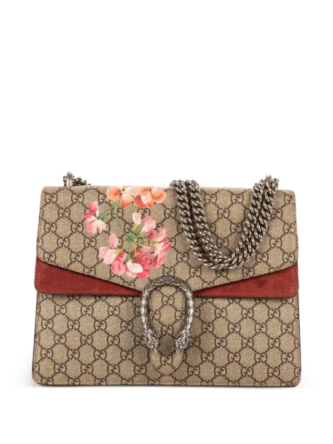 Gucci Pre-Owned Dionysus floral-print shoulder bag Neutrals 400235486628