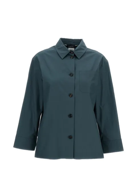 'S Max Mara chest-pocket shirt Grey 2619111083600