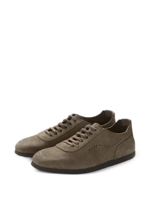 stoffa lace-up suede sneakers Neutrals FW003LT000006001