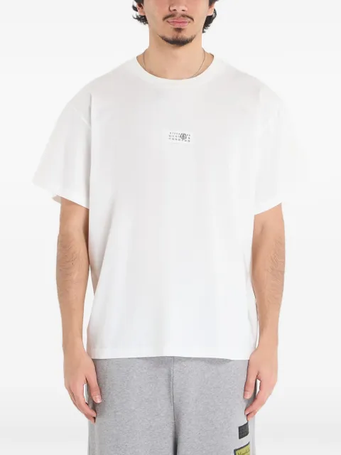 MM6 Maison Margiela logo-patch T-shirt White SH0GC0032M20170101