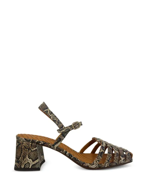 Chie Mihara Voku caged sandals Grey VOKU