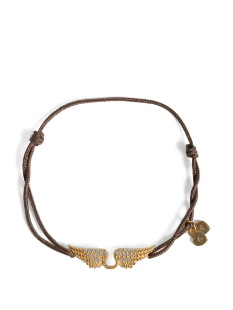 Zadig&Voltaire Wings crystal-embellished bracelet Gold OWJW01756