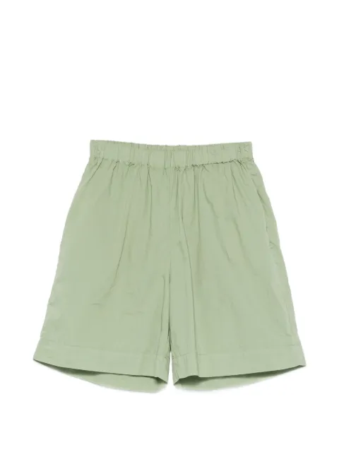 Xacus Carlotta elasticated-waistband shorts Green CARLOTTA2511
