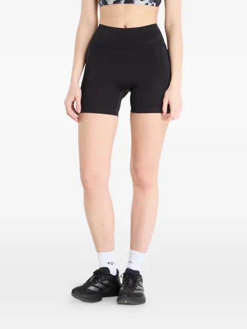 adidas Optime Power logo-print shorts Black KF1042