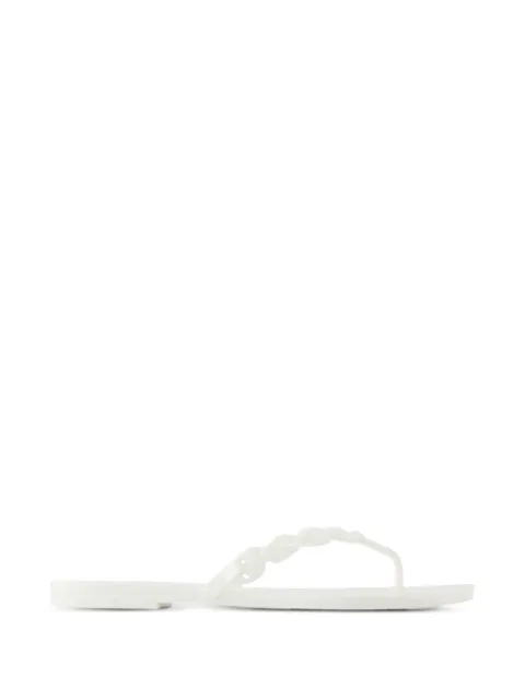 Tory Burch Gemini Link flip flops White 171312