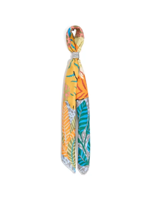 BIMBA Y LOLA wild orange scarf bag charm Orange 261BASC0210150