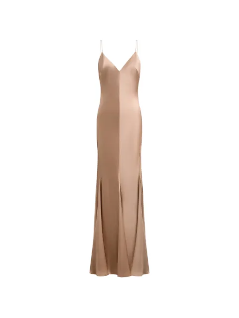12 STOREEZ Ava silk maxi dress Pink 135776