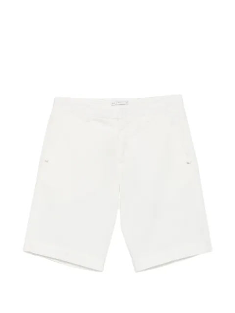 Entre Amis Danubio belt-loop shorts White P26DANUBIO2440